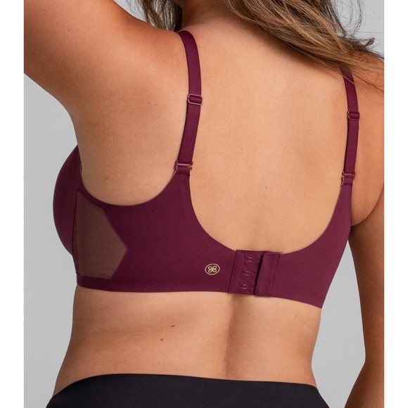 Honeylove CrossOver Wireless Bra in Fig 2X - Picture 2 of 5